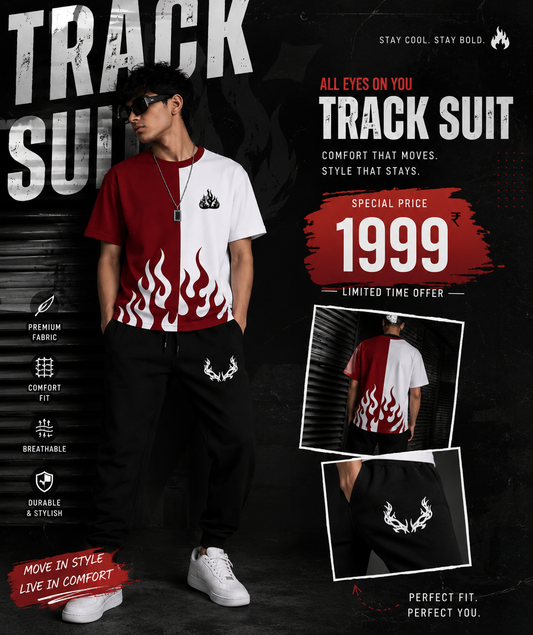🔥 Wear the Heat — Premium Track Suit